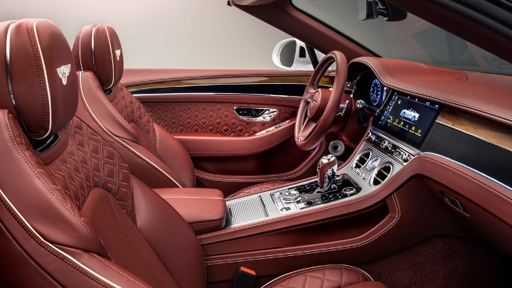 Bentley Continental GTC interieur